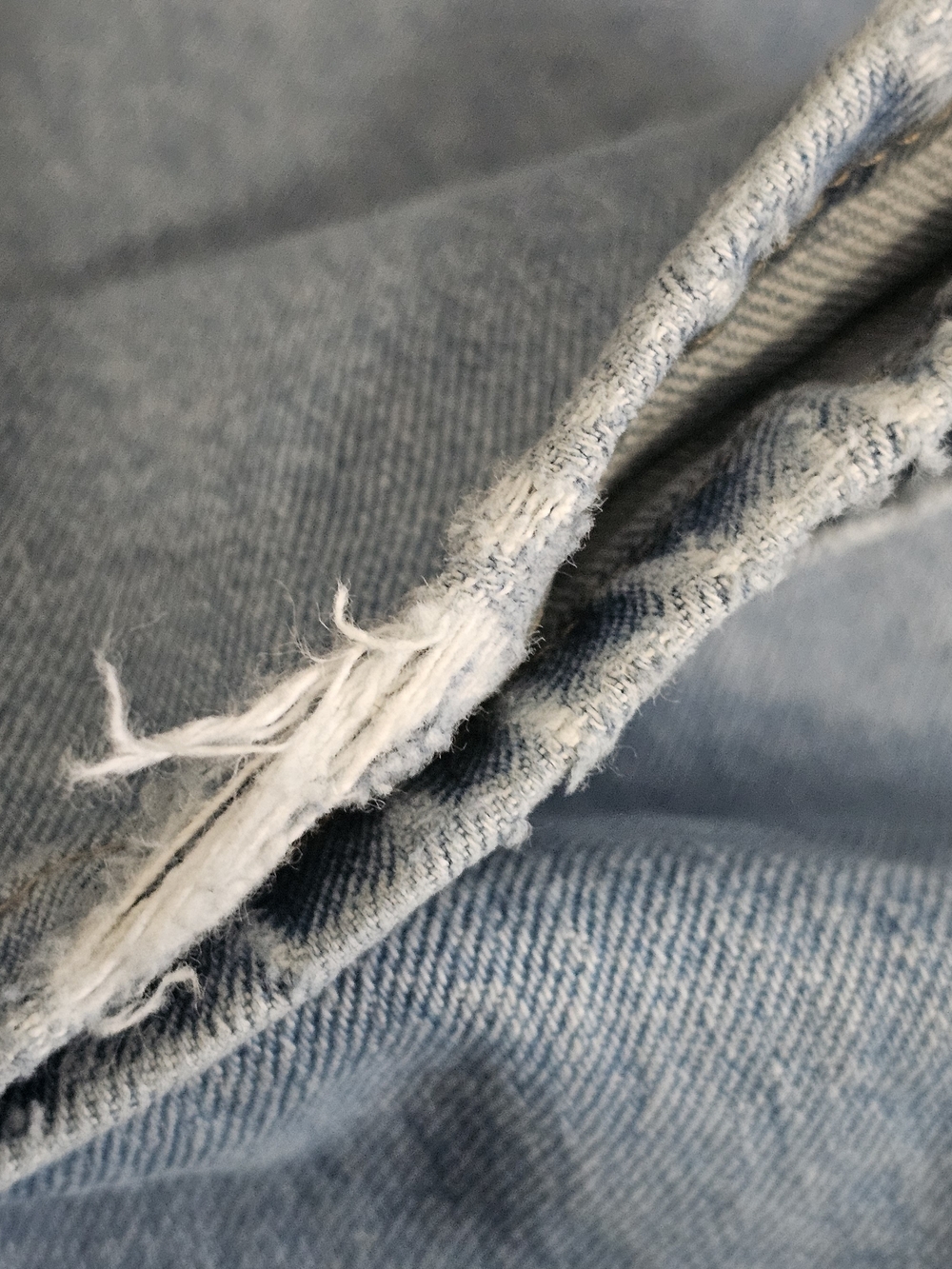 Wrangler WA783 Men Regular Straight Leg Jeans Blue Denim 36x28 Vtg 90s Western - Picture 13 of 14